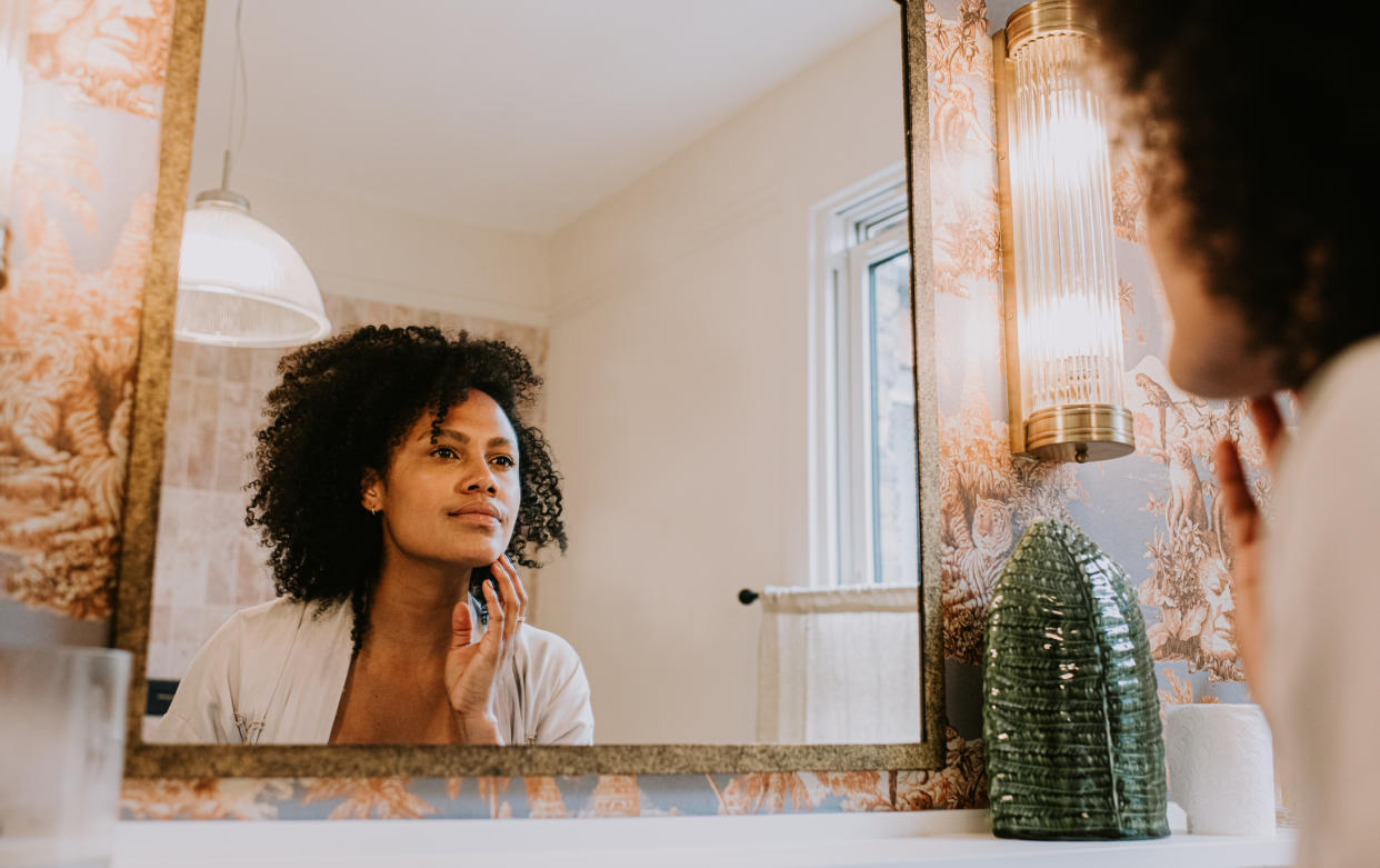 New research has revealed women think more than 1,000 negative thoughts about themselves every year, but you can silence your inner critic.  (Getty Images)