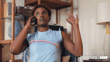 GIF of Issa in "Insecure"