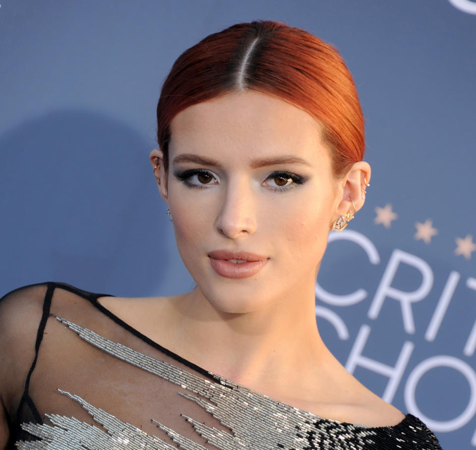 The 19-year-old Disney Channel star <a href="http://www.huffingtonpost.com/entry/bella-thorne-comes-out-as-bisexual-after-kissing-her-brothers-ex-on-snapchat_us_57bd9373e4b00d9c3a1ae9be">came out as bisexual</a> in August, after sharing a Snapchat of her kissing her brother's ex-girlfriend. She tweeted her thanks to fans for their "accepting" response along with the hashtag #pride.