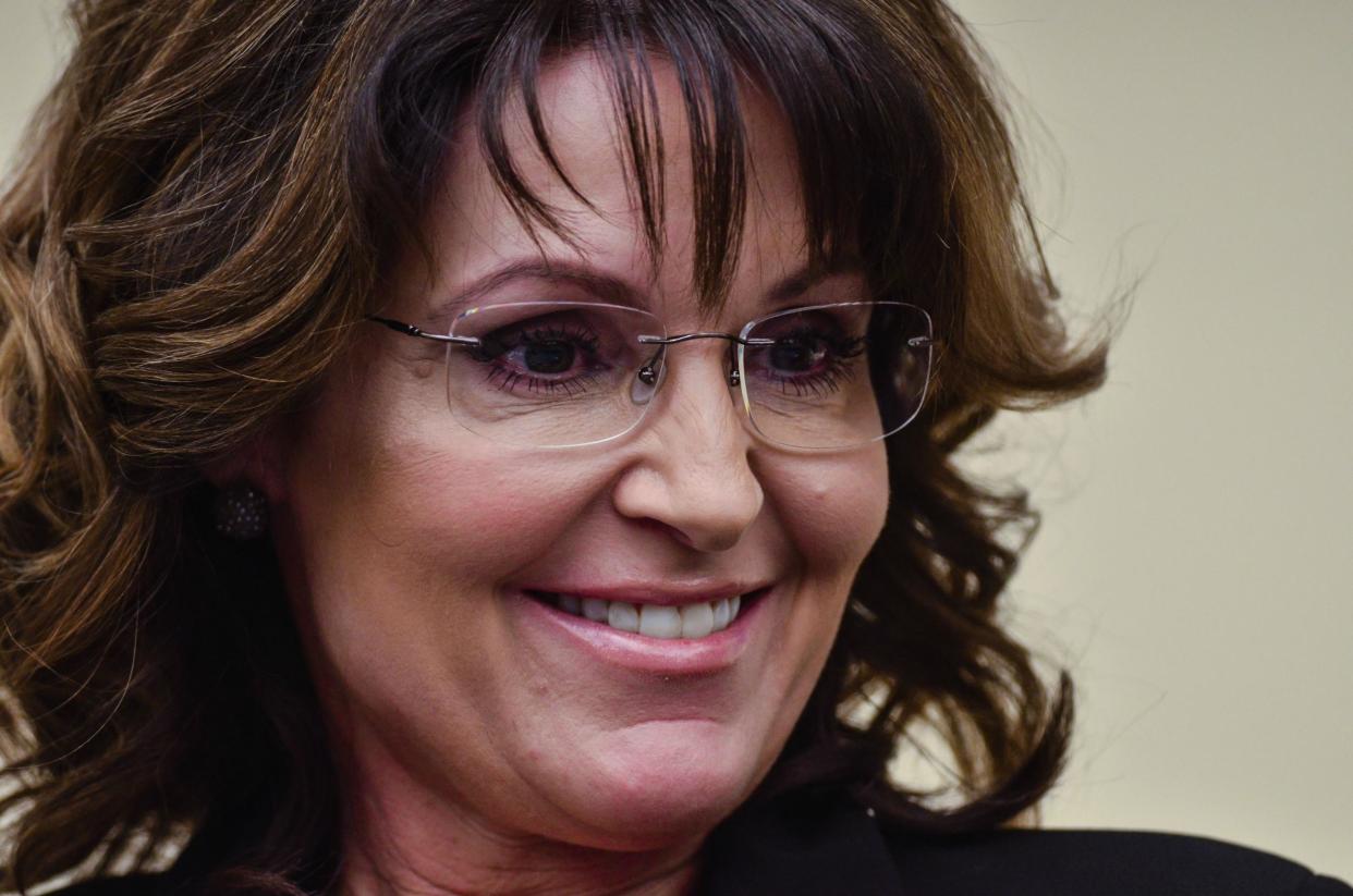 Ms Palin says the newspaper has broken the law: Getty