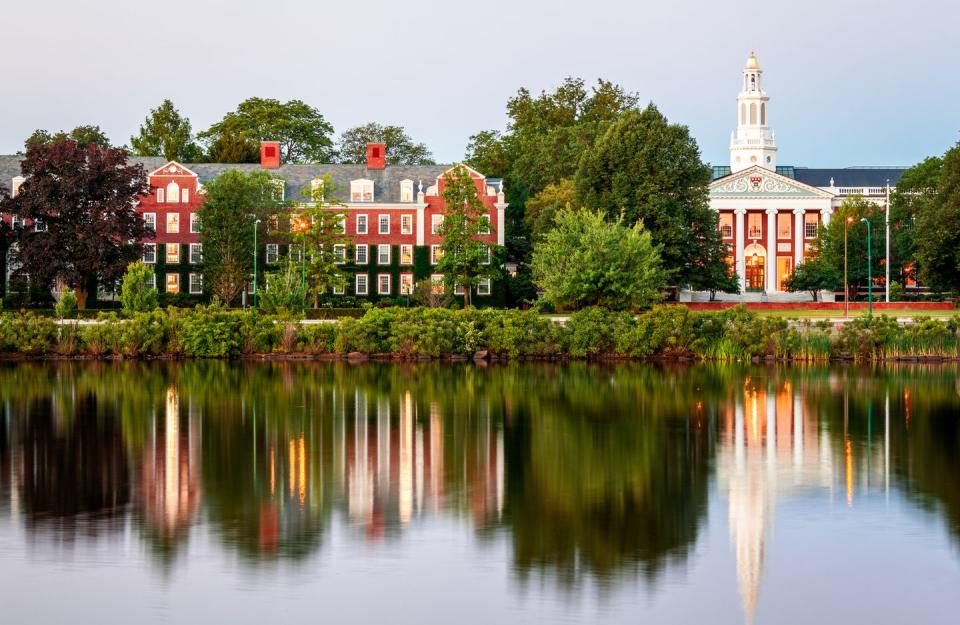 21) Harvard University (in Cambridge, Massachusetts)