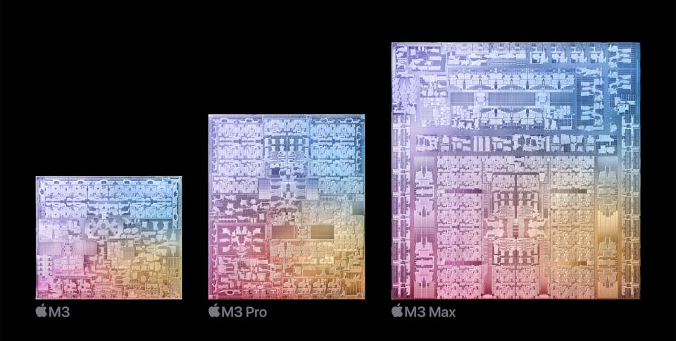 Arquitectura de chips Apple M3