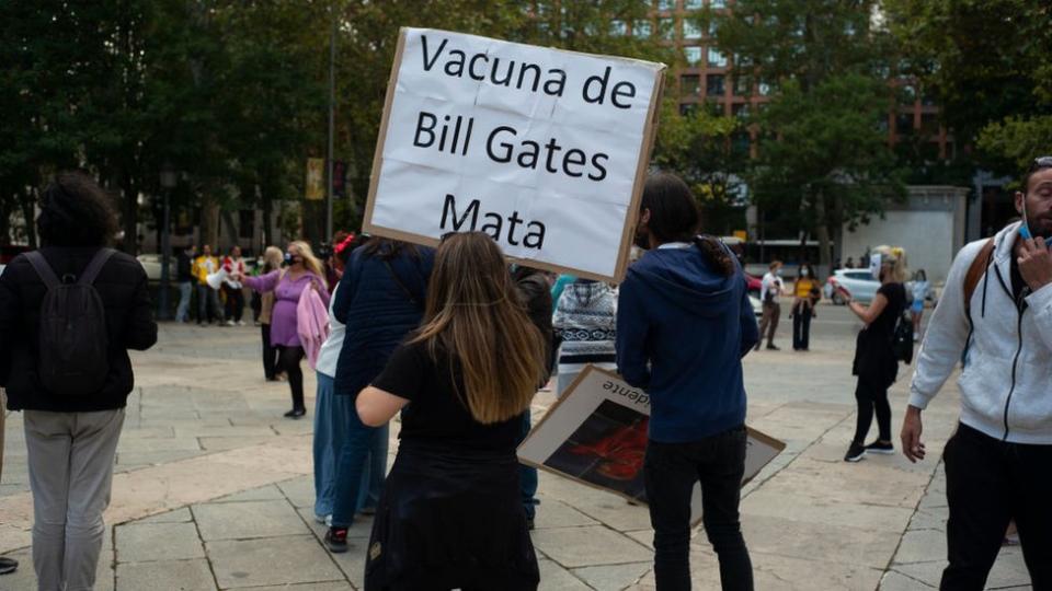 Protesta en Madrid