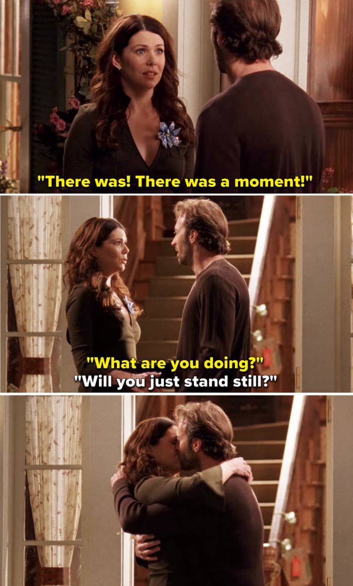 Screenshots from "Gilmore Girls"