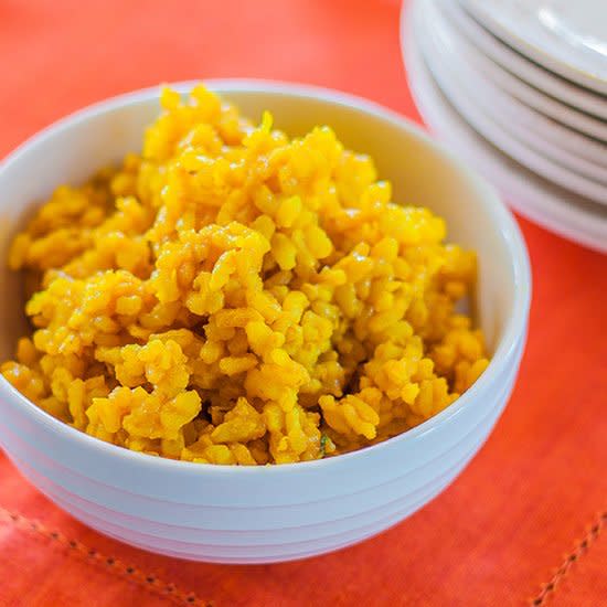 Saffron Brown Rice