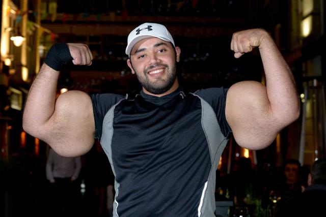 Meet 'Big Mo' - the man with biceps as large as a grown man's waist