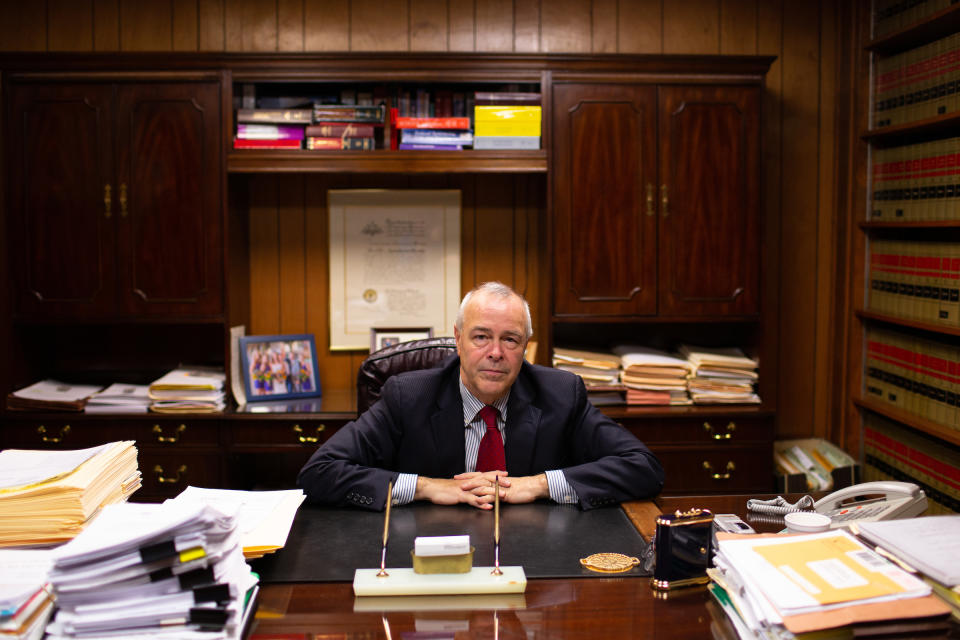 David Morabito, a criminal defense attorney in East Rochester, N.Y., is representing Catlin. (Photo: Mike Bradley for Yahoo Lifestyle)