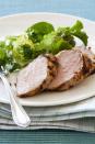 <p>Serve 3 ounces roasted <a href="https://www.goodhousekeeping.com/food-products/g4241/best-pork-recipes/" rel="nofollow noopener" target="_blank" data-ylk="slk:pork tenderloin;elm:context_link;itc:0;sec:content-canvas" class="link ">pork tenderloin</a> with 1 cup baked acorn squash, mashed with a pinch of <span class="redactor-unlink">cinnamon</span>; 2 to 3 cups salad greens with a dash of olive oil and as much vinegar as desired; and chocolate or an <a href="https://www.goodhousekeeping.com/food-products/g22607515/healthy-ice-creams/" rel="nofollow noopener" target="_blank" data-ylk="slk:ice cream;elm:context_link;itc:0;sec:content-canvas" class="link ">ice cream</a> bar for dessert (100 to 150 calories). </p>