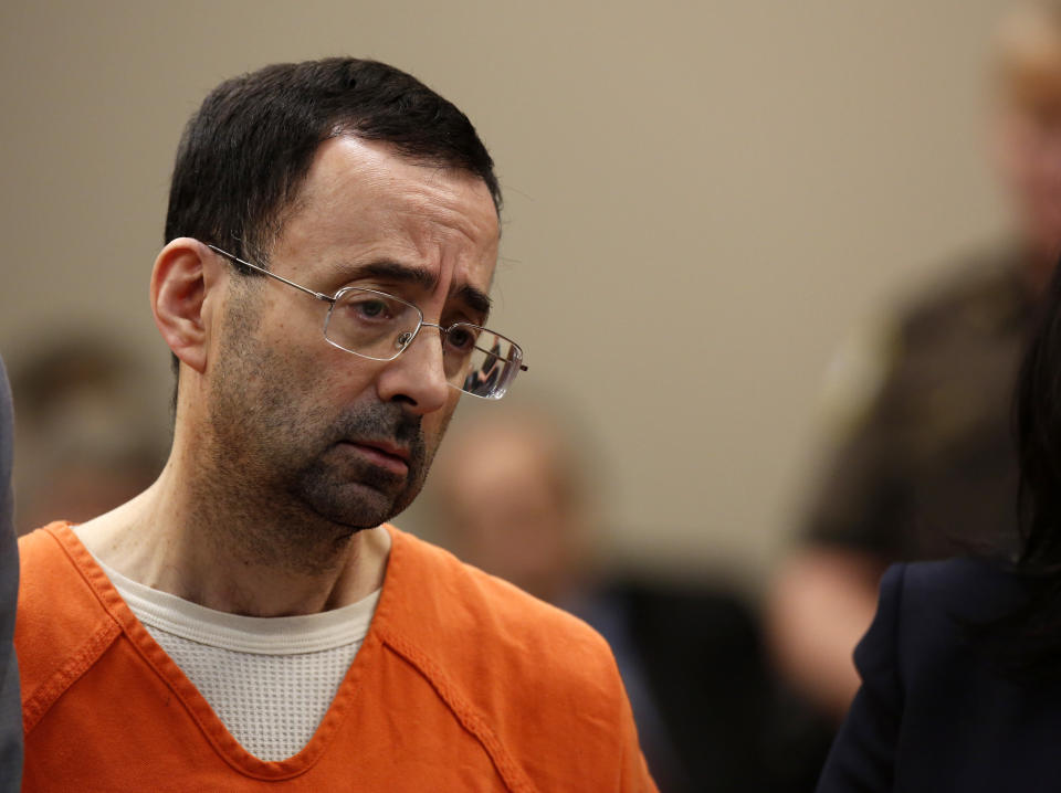 Larry Nassar’s sexual assault case rocked the gymnastics world. (Photo: Jeff Kowalsky/AFP/Getty Images)