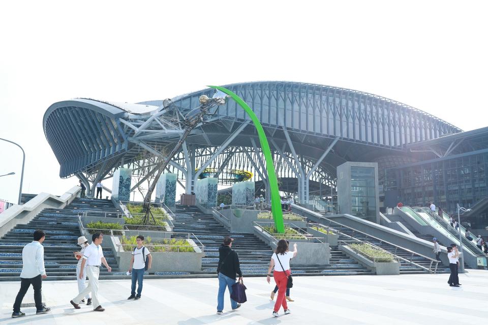 台中車站轉運中心。   圖：台中市政府交通局提供