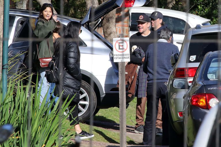 Matt Damon lleva unos días en Buenos Aires y aprovechó cada minuto para disfrutar de la gastronomía y pasear con su familia