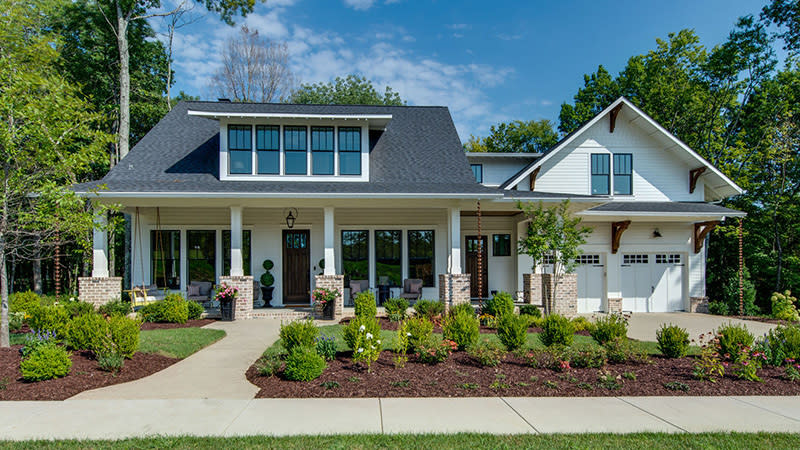 <p>A walkthrough pantry and storage space off of the foyer are just a couple of the thoughtful storage solutions hiding in this house plan. </p>