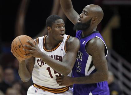 Anthony Bennett (left) was the No. 1 pick of the 2013 NBA draft. (AP)