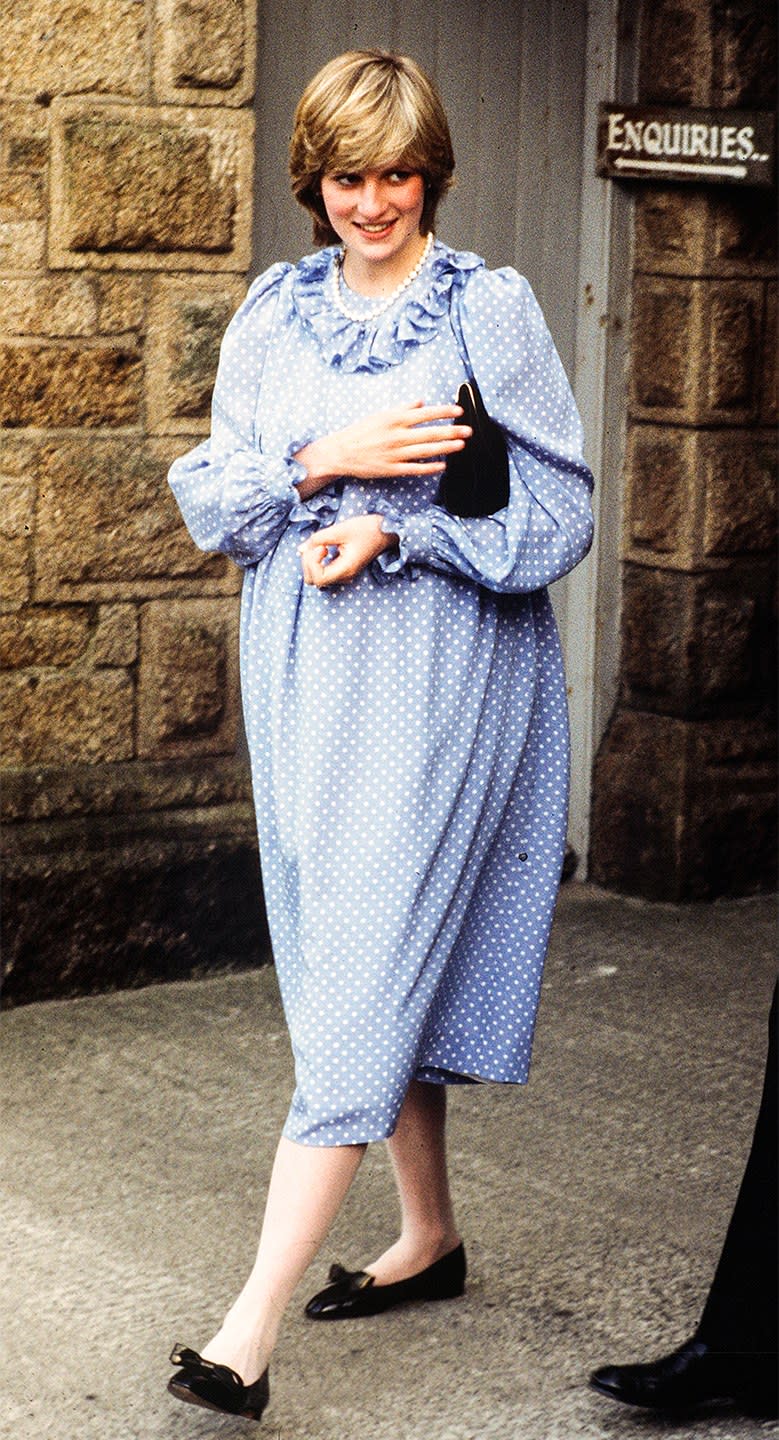 Princess Diana visiting the Isles of Scilly (1982)