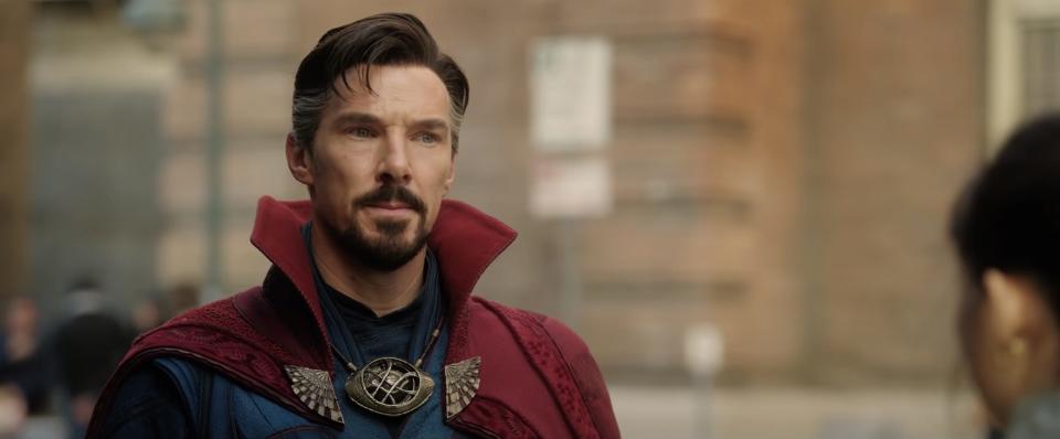 Benedict Cumberbatch as Doctor Strange in "Doctor Strange in the Multiverse of Madness."