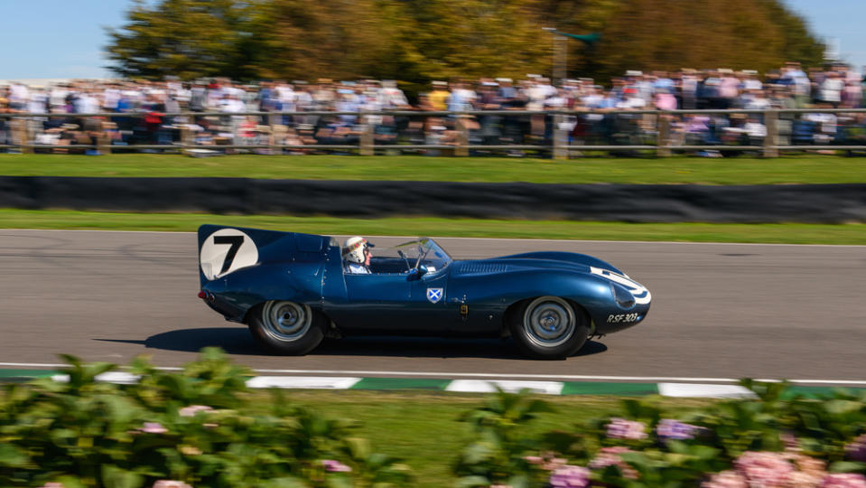 Jackie Stewart participating at the 2019 Goodwood Revival. - Credit: Photo by Nick Harvey, courtesy of Rolex.