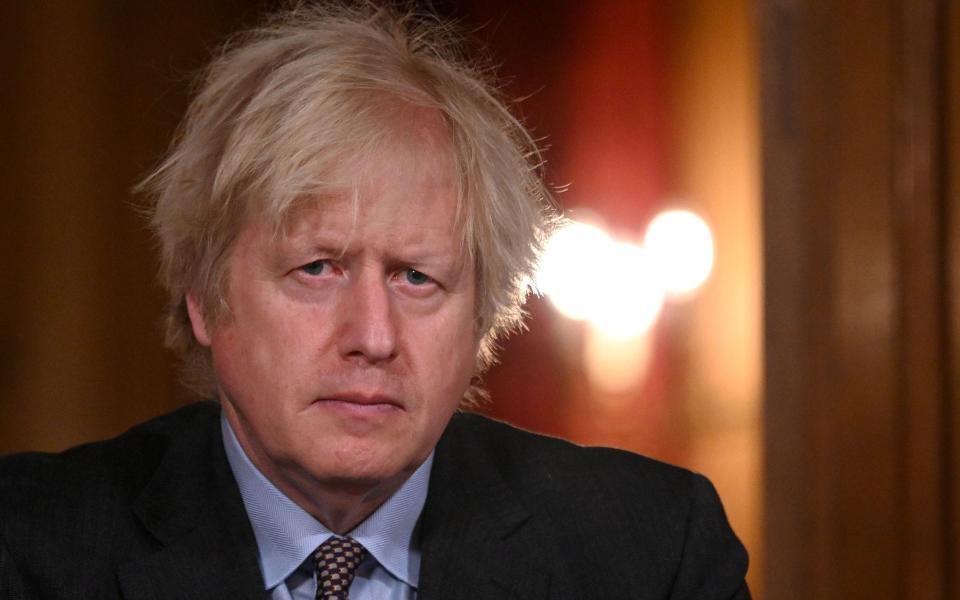 Boris Johnson has spoken of "the miracle of the vaccine" in enabling the road map - Leon Neal/Getty Images