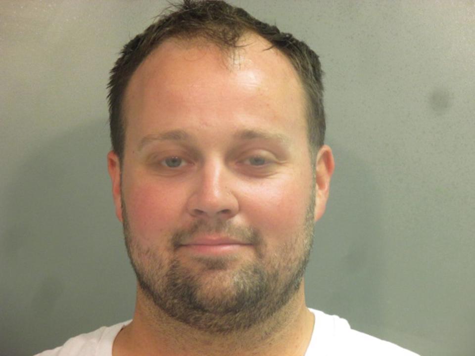 josh duggar booking photo