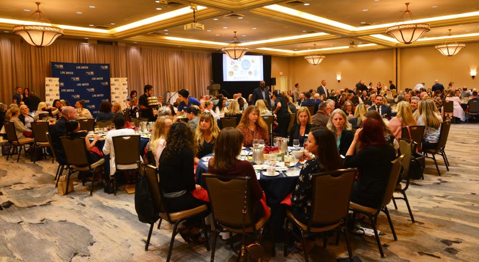 United Way of Brevard held the nonprofit's celebration  for the 2021 campaign  at the Hilton Melbourne Rialto Place Tuesday. The campaign raised $5.6 million