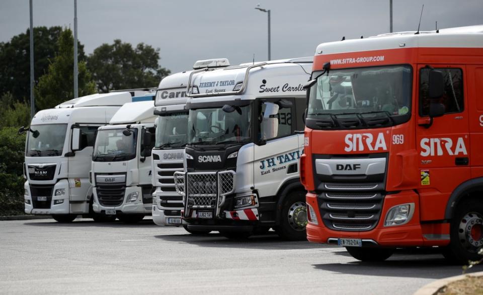 The UK has experienced chronic shortage of HGV drivers (REUTERS)