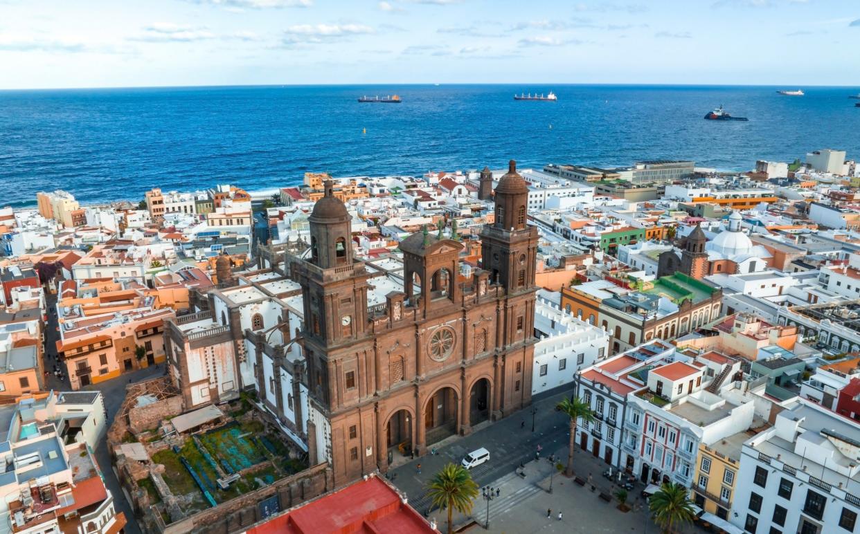 Las Palmas is the capital city of the Gran Canaria