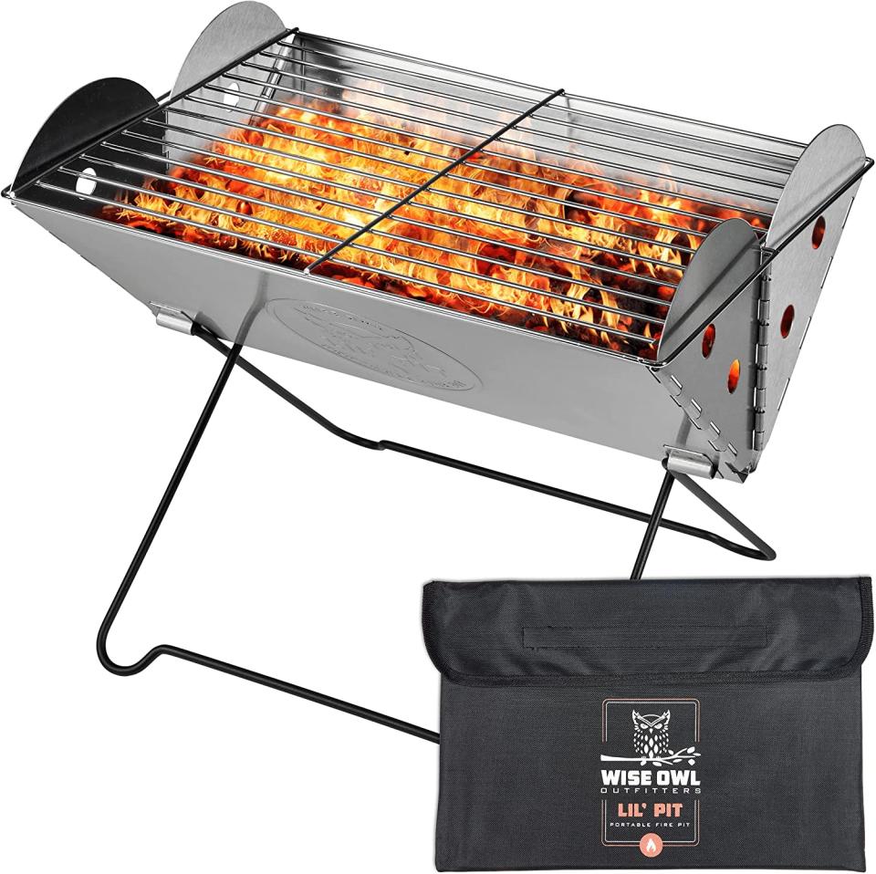Wise Owl Outfitters Portable Camping Grill