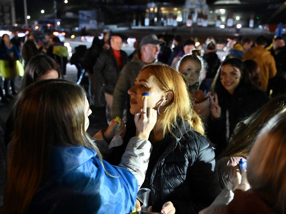 Ukraine’s president called the retreat from Kherson a ‘historic day' (AFP via Getty Images)