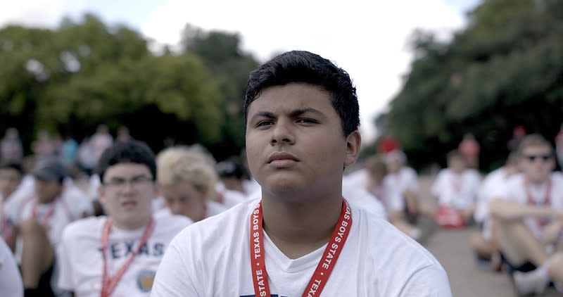 Steven Garza appears in "Boys State" by Jesse Moss and Amanda McBaine, an official selection of the U.S. Documentary Competition at the 2020 Sundance Film Festival.