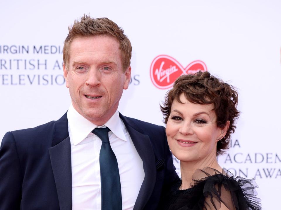 Damian Lewis and Helen McCrory in 2019 (Getty Images)