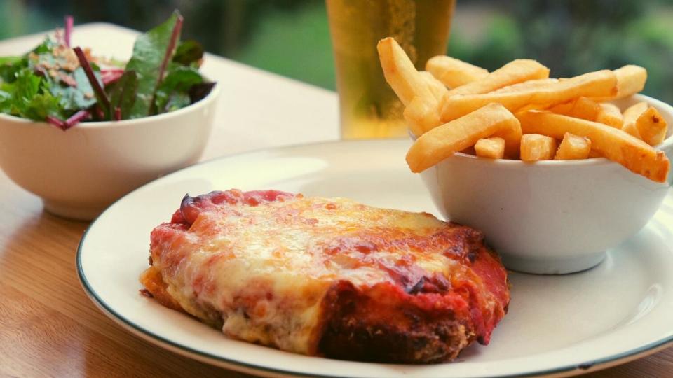 Pubs across Melbourne are switching to packaged and frozen chicken to make their parmas to avoid hiking their prices. Picture: Supplied
