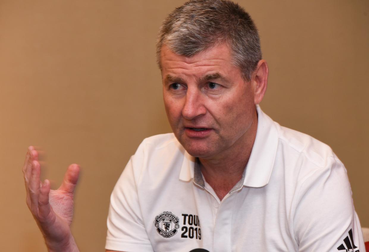 Denis Irwin at the International Champions Cup. (PHOTO: Zainal Yahya/Yahoo News Singapore)