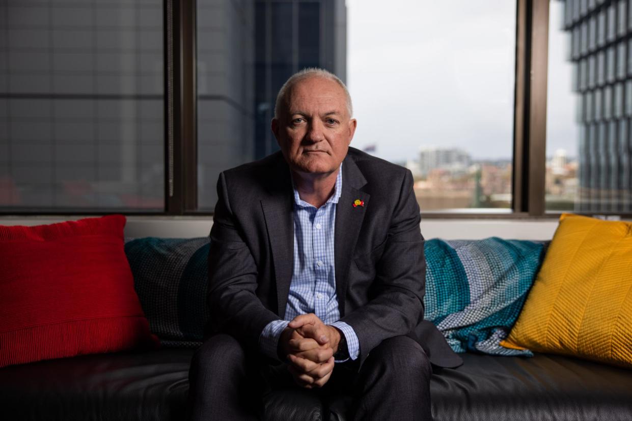 <span>NSW Aboriginal affairs minister David Harris says the ‘old colonial view’ of a treaty ‘is redundant now and it’s actually about ongoing, fluid, flexible agreements’.</span><span>Photograph: Blake Sharp-Wiggins/The Guardian</span>