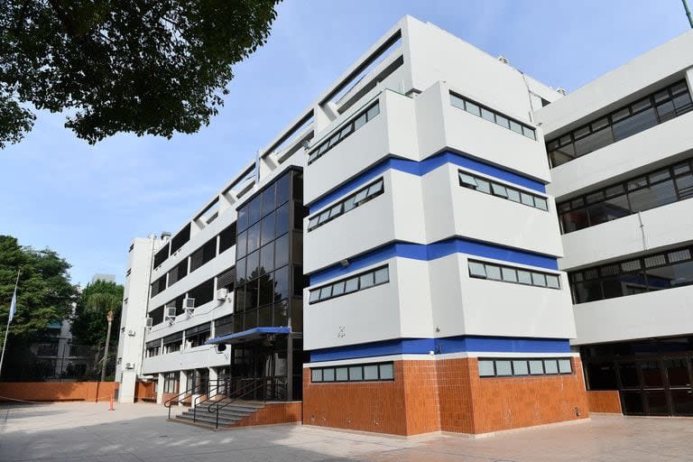 El patio del Colegio Cardenal Copello