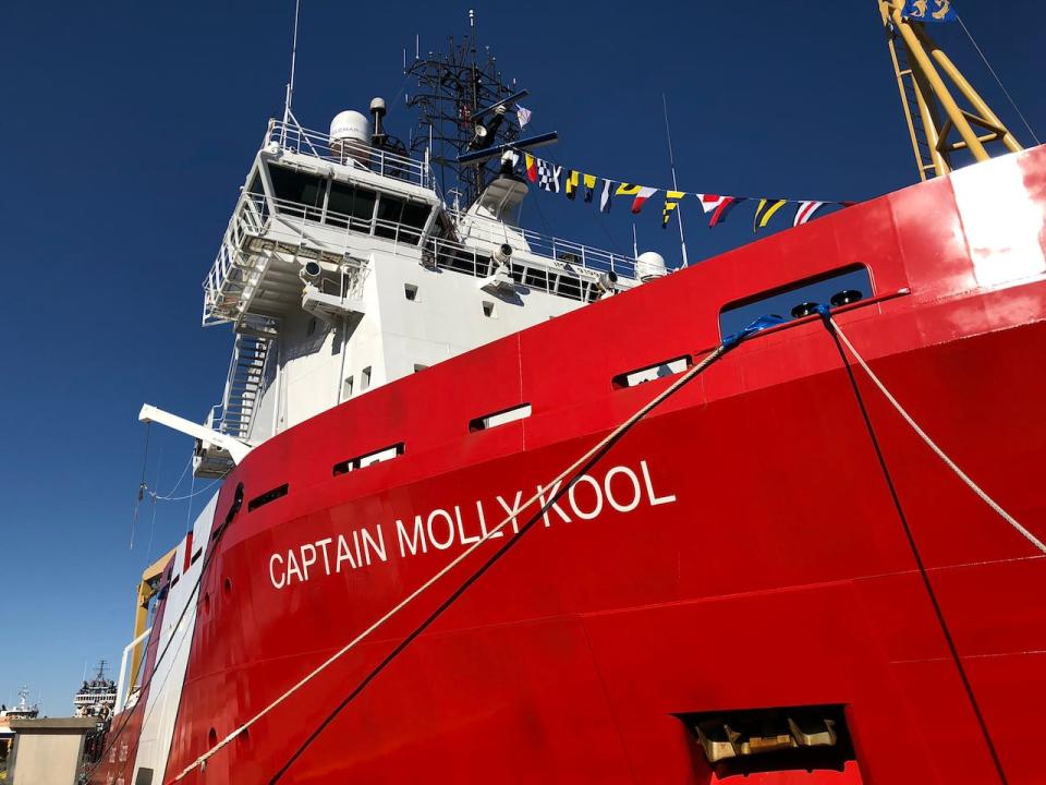 The Captain Molly Kool is in St. John's harbour for its official dedication ceremony May 30. 