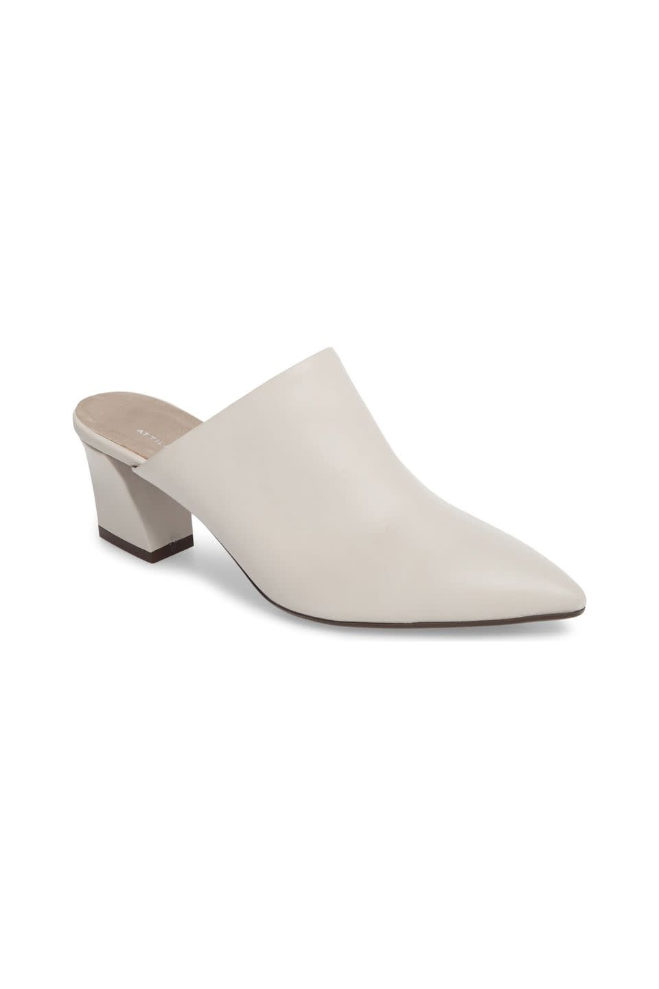 <p><em>AGL, $240</em></p><p><a rel="nofollow noopener" href="https://shop.nordstrom.com/s/agl-pointy-toe-mule-women/4930160" target="_blank" data-ylk="slk:SHOP IT;elm:context_link;itc:0;sec:content-canvas" class="link ">SHOP IT</a></p><p>Originally $365</p>