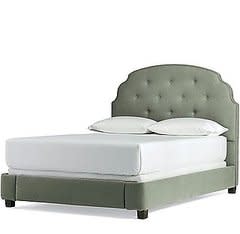 A tufted upholstered headboard, though, like this Peyton Upholstered Bed ($1500), is absolutelyâ€¦