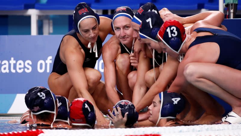 Water Polo - Women - Semifinal - Russian Olympic Committee v USA