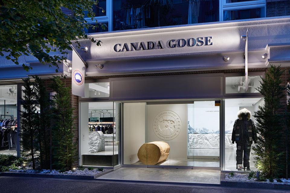 The Canada Goose flagship store in Shibuya, Tokyo. - Credit: Courtesy of Canada Goose