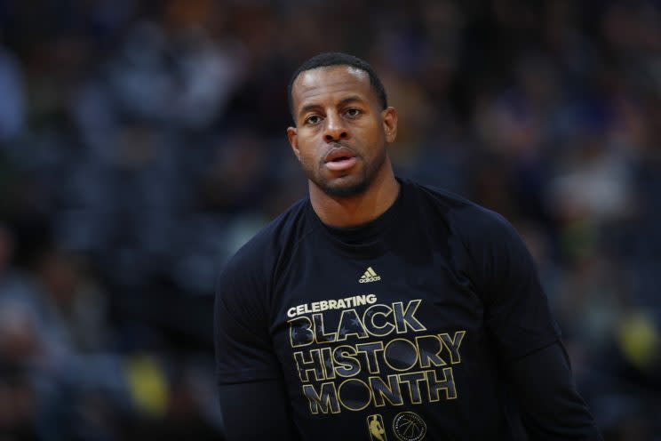 Andre Iguodala has been a key part of two Warriors title teams. (AP)