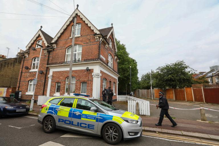 A man has been stabbed to death in east London in the fourth killing in the capital in as many days.The victim, believed to be aged in his 40s, was found collapsed and suffering stab wounds in Stratford in the early hours of Monday.It comes after a weekend of bloodshed in which three other men, including two teenagers, were killed in separate attacks in less than 24 hours.In the latest killing, Scotland Yard said officers were called to Whalebone Lane, near West Ham Lane, by paramedics at about 12.40am.The man was pronounced dead at the scene about 20 minutes later.Police said no arrests have been made. A post-mortem is scheduled to take place in due course.A section 60 order, which allows police to stop and search people, has been put in place for the whole of the borough of Newham until 6pm on Monday.There are road closures near the scene on West Ham Lane, between Widdin Street and Paul Street, while Stratford Park also remains shut.The stabbing follows the deaths of two teenagers who were killed in different parts of London within minutes of each other on Friday.An 18-year-old, named in reports as Cheyon Evans, was found stabbed on Deeside Road in Wandsworth, south-west London, at 4.42pm and died at the scene.Two people, a 17-year-old from Merton, who cannot be named for legal reasons, and Mohamed Nadir Dafallah, 18, from Wandsworth, have been charged with murder and will appear in court on Monday.In the second killing, police were called to Hartville Road in Plumstead at 4.54pm to reports of a shooting.The victim, Eniola Aluko, 19, from Thamesmead, south-east London, was found with critical injuries and died at the scene a short while later.An 18-year-old man was arrested on suspicion of murder on Saturday, while three male teenagers and a 17-year-old girl who were arrested on suspicion of murder on Friday have since been bailed.On Saturday afternoon, police officers and London Ambulance Service attended reports of an injured man at Alton Street in Tower Hamlets, east London, just before 2pm.The man, in his 30s, had been stabbed. He was pronounced dead at the scene \- a field next to a children's nursery and a mosque - some 40 minutes later.Officers arrested a 33-year-old man on suspicion of murder in Victoria shortly before midnight on Saturday and a 28-year-old man was arrested on suspicion of murder in Croydon, south London, on Sunday.The spate of attacks led to criticism of Sadiq Khan from Donald Trump, who called the London mayor a "disaster".A City Hall spokesman said Mr Khan was focusing on supporting communities and he was "not going to waste his time" responding to the president's tweet.