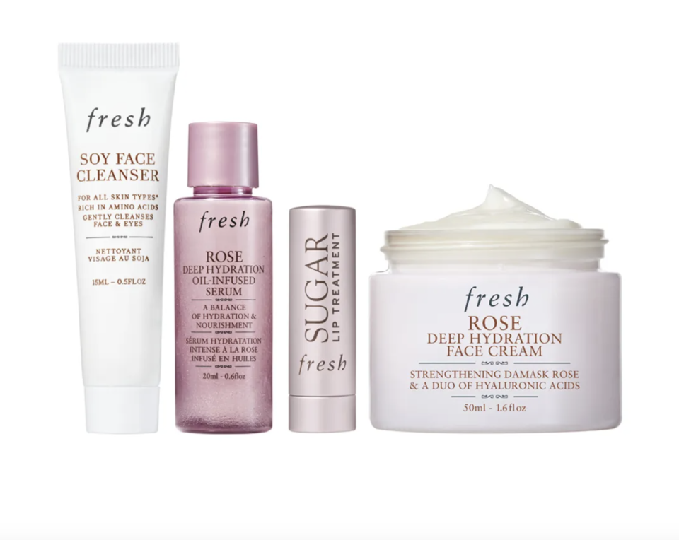 Fresh Skin & Lip Hydrating Essentials Skincare Set. (PHOTO: Sephora)