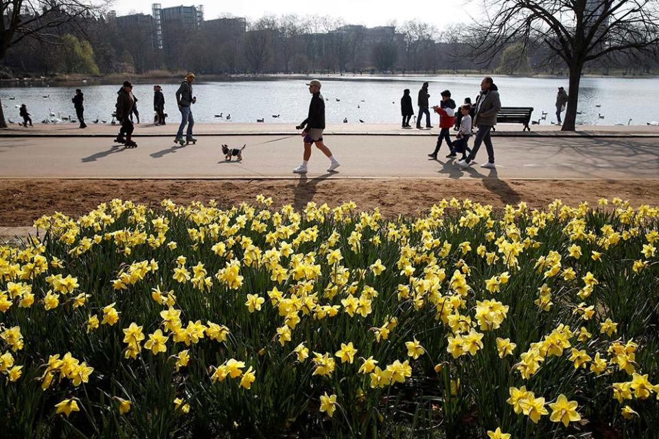 倫敦海德公園（Image Source : REUTERS/Peter Nicholls）