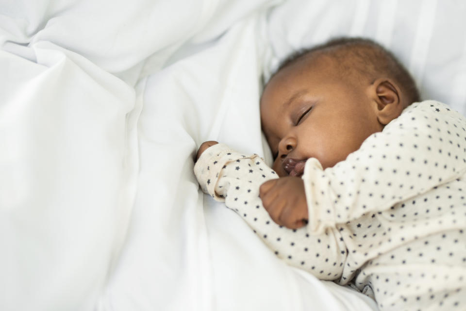 Stock picture of a sleeping baby. (Getty Images)