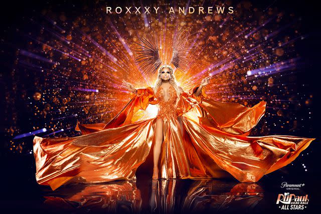 <p>World of Wonder</p> Roxxxy Andrews 'RuPaul's Drag Race All Stars 9' promo look