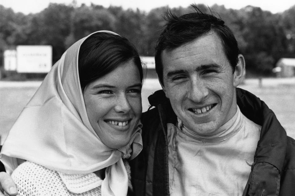 Jackie & Helen Stewart At Grand Prix Of Great Britain