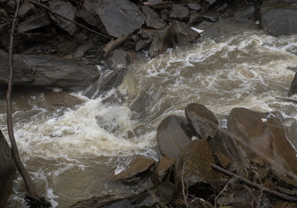 Brandywine Creek flows through the Cuyahoga Valley National Park.