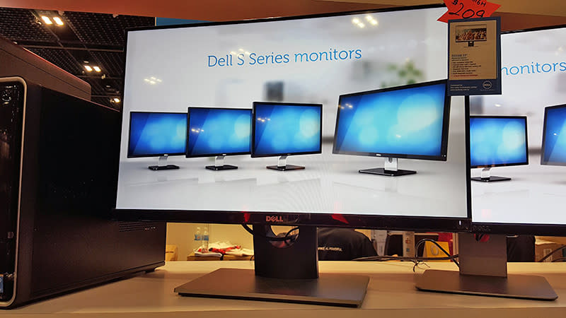 The Dell S2316H is a 23-inch monitor with a full HD IPS panel. It has VGA and HDMI ports, and is reasonably bright at 250cd/m2. Going for $209 at Comex for those looking for a performing display that doesn't break the bank.