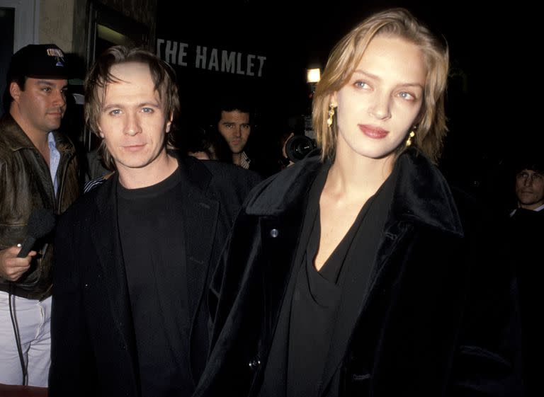 Uma Thurman y Gary Oldman estuvieron casados solo dos años