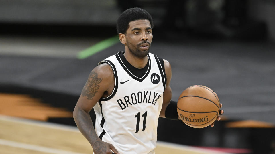 Brooklyn Nets' Kyrie Irving 