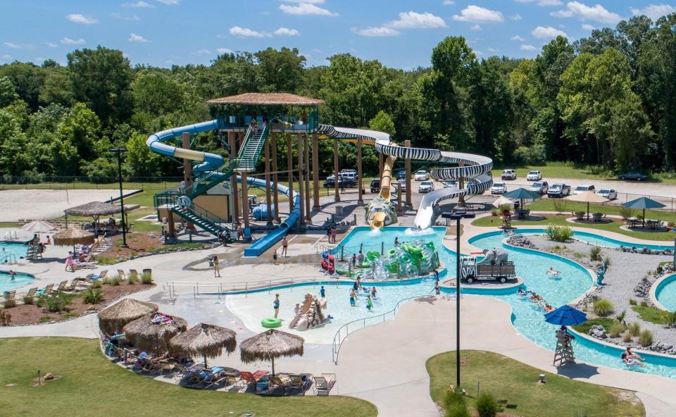 Lions Water Adventure water park has been seeing record numbers of patrons since it reopened May 29. The park's season runs until Sept. 6